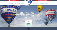 Desktop Screenshot of flybellaballoons.com